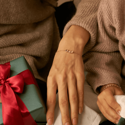 Spersonalizowana bransoletka z inicjałami w kształcie serca