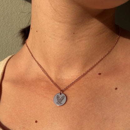 Spersonalizowany naszyjnik z wizerunkiem pupila