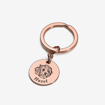 Spersonalizowany brelok z wizerunkiem pupila