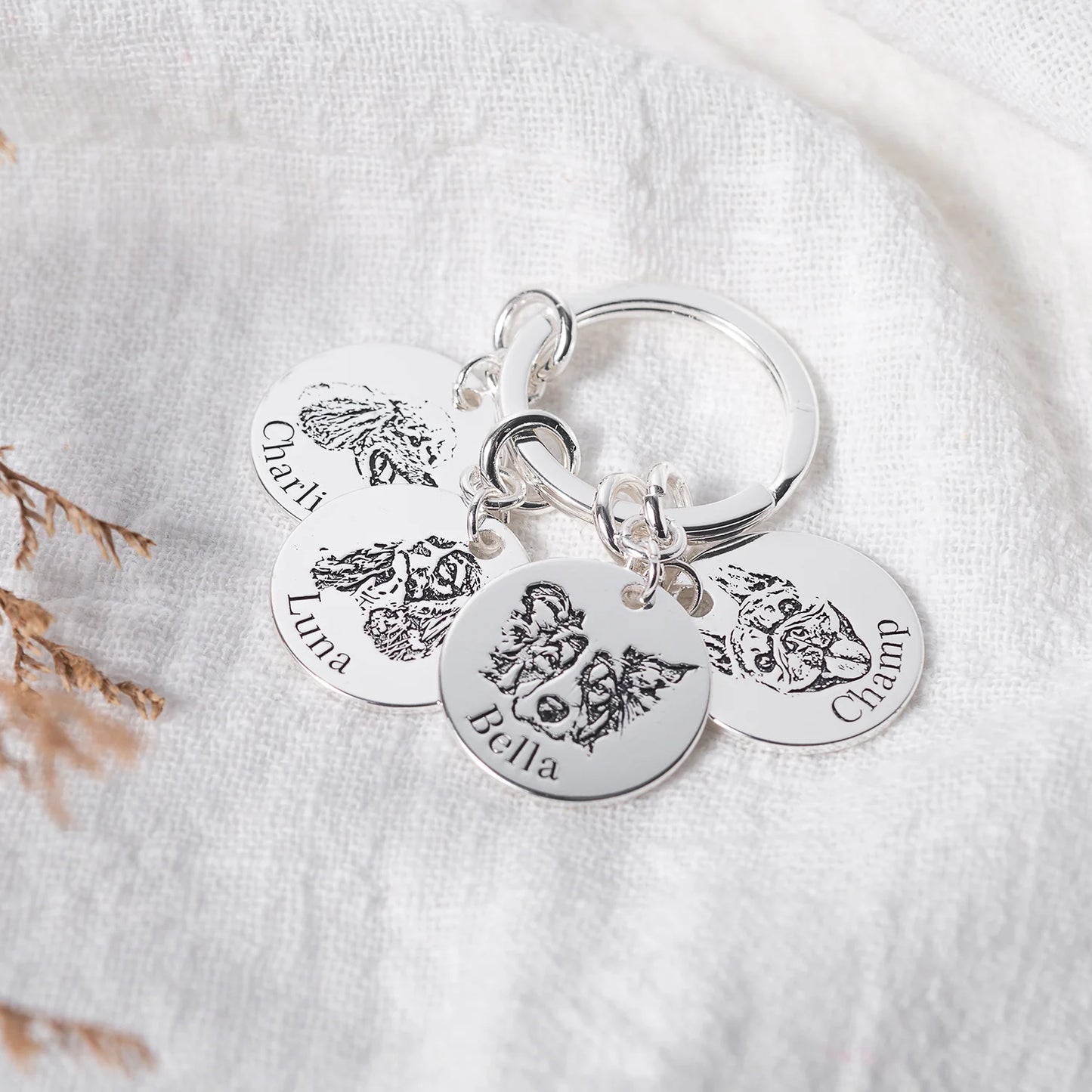 Spersonalizowany brelok z wizerunkiem pupila